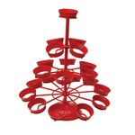 PORTA-CUPCAKES-TORRE-DE-METAL-VERMELHA