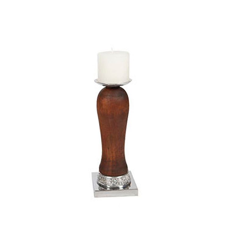 CASTICAL-DE-MADEIRA-TORNEADO-COM-ALUMINIO-13X32CM