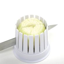 SUPORTE PLÁSTICO PARA FATIAR CEBOLA