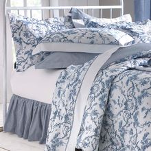 JOGO DE COLCHA KING EM MATELASSÊ TOILE DE JOUY