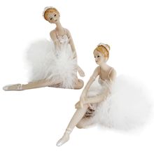 KIT BAILARINA EM RESINA 2 PEÇAS 14783