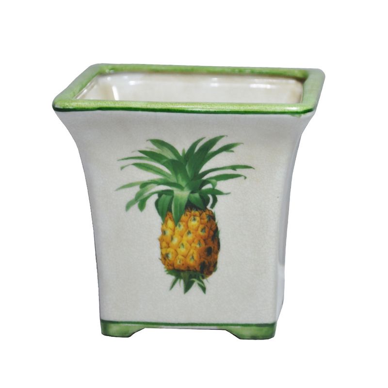 VASO-QUADRADO-DE-CERAMICA-COM-DESENHO-ABACAXI