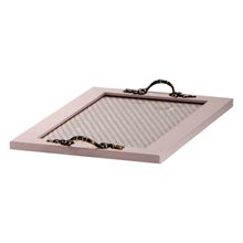 BANDEJA REDONDA ISIS DOURADO