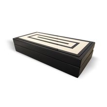 Caixa Retangular Ferraz Preto 270x55x130mm