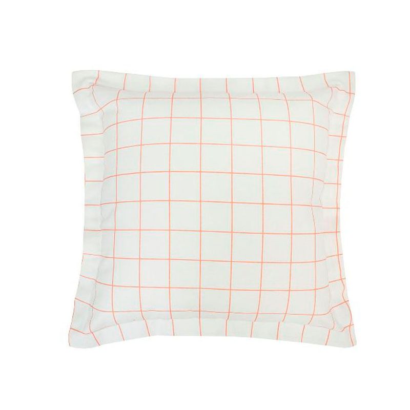 Capa-Almofada-Panama-Grid-Coral-45cmx45cm