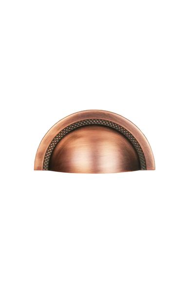Puxador Shell 48mm Vec Cobre