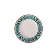 Conjunto Com 6 Pratos De Sobremesa Toscana Azul Corona 21,5cm