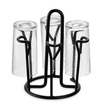 Suporte Para 6 Copos Elite Black