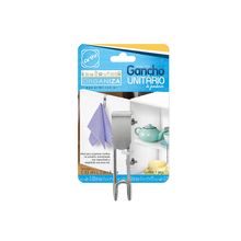 Gancho Unitário De Pendurar Em Porta Cromado