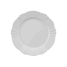 Conjunto Com 6 Pratos De Sobremesa Soleil White 23cm Oxford