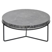 Tabua De Mármore Com Base De Ferro 25,5x25,5x11cm