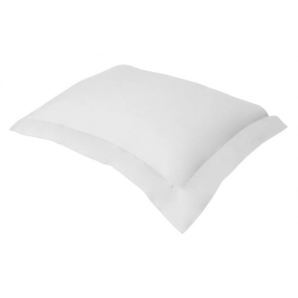 Fronha Avulsa C/Aba Branco 200 Fios 50cmx70cm