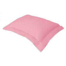 Fronha Avulsa Com Aba Rosa 200 Fios 50cmx70cm