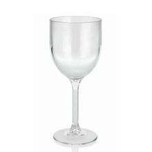 Taça De Vinho Acrílico Vitra 400 Ml Transparente