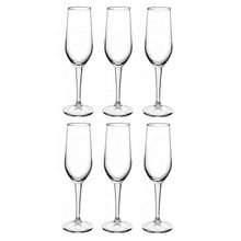 Taça De Champagne 6 Peças Bormioli Riserva Cristalin 205ml