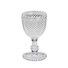 Taça De Vinho Bico De Jaca 6 Peças 200ml Vidro Incolor