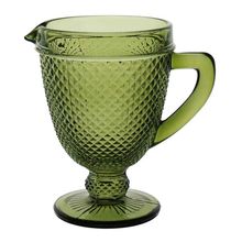 Jarra Bico De Jaca Vidro Verde 1 Litro