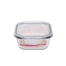 Potes Herméticos De Vidro Quadrado 800ml Chia Pt12-1101