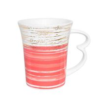 Caneca Easy 330ml Pinceladas Rosa Oxford