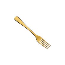 Garfo De Sobremesa Elite Cor Ouro 6 Peças