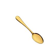 Colher De Café Elite Cor Ouro 6 Peças