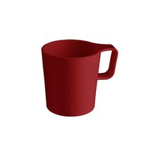 Caneca Casual Empilhavel 125ml Vermelha Polipropileno