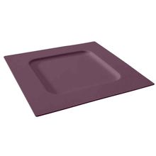 Sousplat Quadrado 31,5cm Roxo Polipropileno