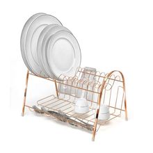 Escorredor Max Duplo Rose Gold