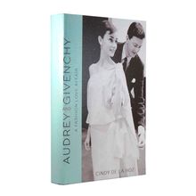Livro Caixa Decorativo Audrey and Givenchy 31x20x4,5cm
