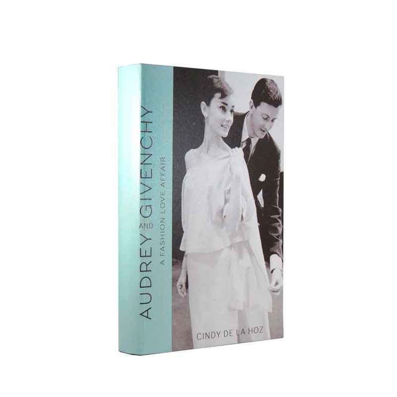 Livro-Decorativo-Audrey-and-Givenchy-24x18x35cm