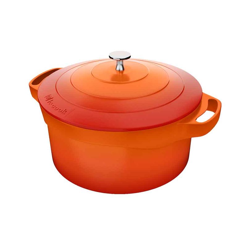 Cacarola-Le-Cook-20cm-26L-Com-Pegadores-De-Silicone-LC1802