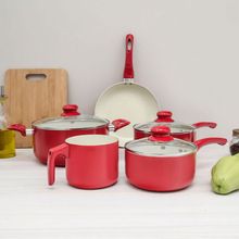 Conjunto De Panelas Ceramic Class 2mm 5 Peças