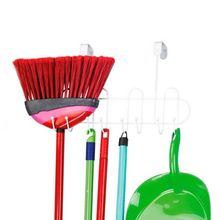 Cabide de Porta Para Vassouras E Pás Emborrachado De Pendurar