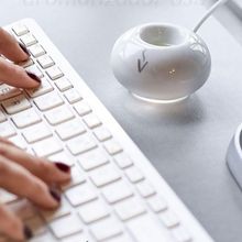 Aromatizador Usb Em Porcelana Via Aroma
