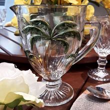 Jarra Palm Tree Color De Vidro 1 Litro Class Home