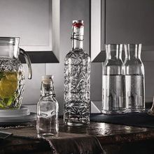 Garrafa Oriente De Vidro Transparente 1L