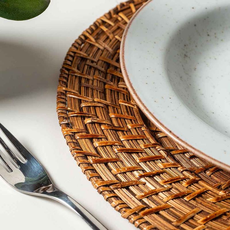Sousplat-Rattan-Organic-32cm-Tyft-Yoi