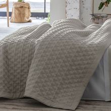 Colcha Queen St Germain Fendi 300 Fios Matelasse 260x250cm 3 peças Naturalle