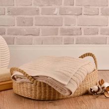 Toalha de Rosto Organic 48x90cm Bege Buddemeyer