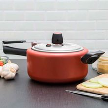 Panela De Pressão Vapt 3 Litros Ø20 Cm Cereja Brinox