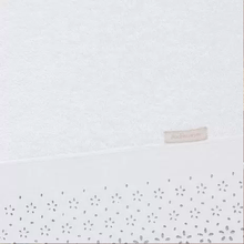 Toalha De Banho Crystal Branca C/Aplicação 70x140cm