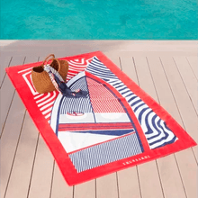 Toalha De Praia Barone 102x178cm Trussardi