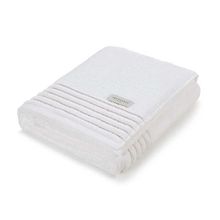 Toalha Banhão Trussardi Palladio Branco e Rosato