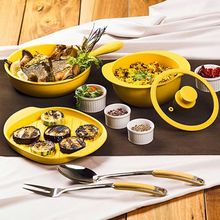 Conjunto De Panelas Cookware Cerâmica Solaris 4 Peças