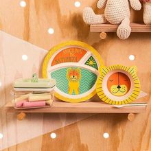 Conjunto De Refeição Infantil Leaozinho 5 Peças