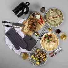 Conjunto Com 3 Pratos Rasos Churrasco Oxford 26cm