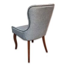 Cadeira Julia Cinza Com Tachas