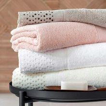 Toalha De Banho Com Aplicação Princess 70x140cm Kaki