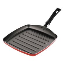 Grill Garlic Vermelha 24x24x2,3cm 0,75litros Brinox