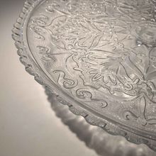 Prato De Bolo Com Pé Ravenna 43cm